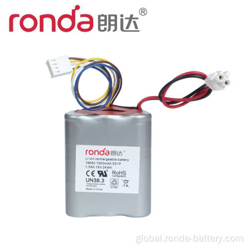 Emergency Light Battery Emergency Light IFR18650 16V 1.5Ah LiFePO4 Battery Supplier